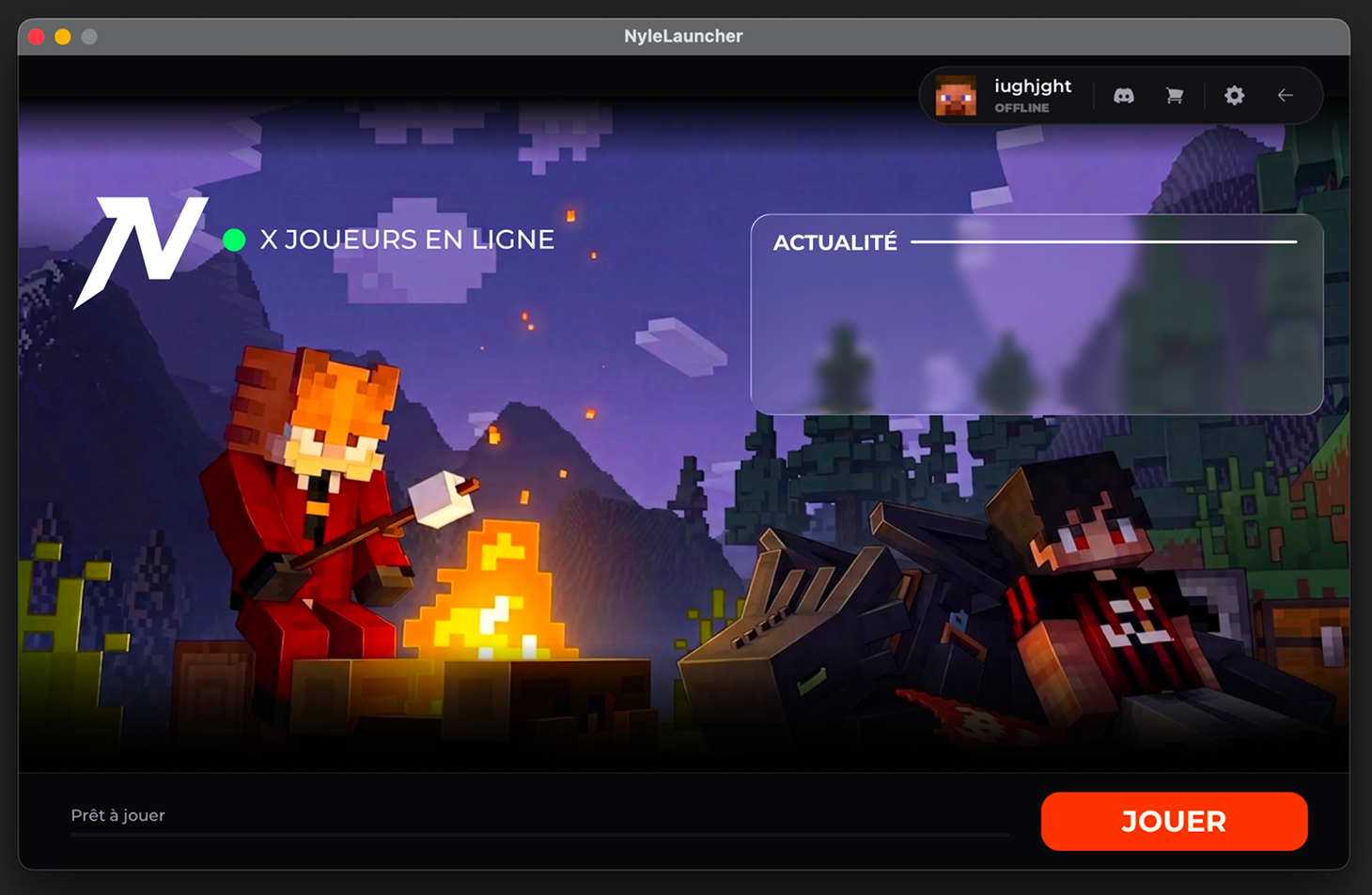 Aperçu du launcher NyleRP